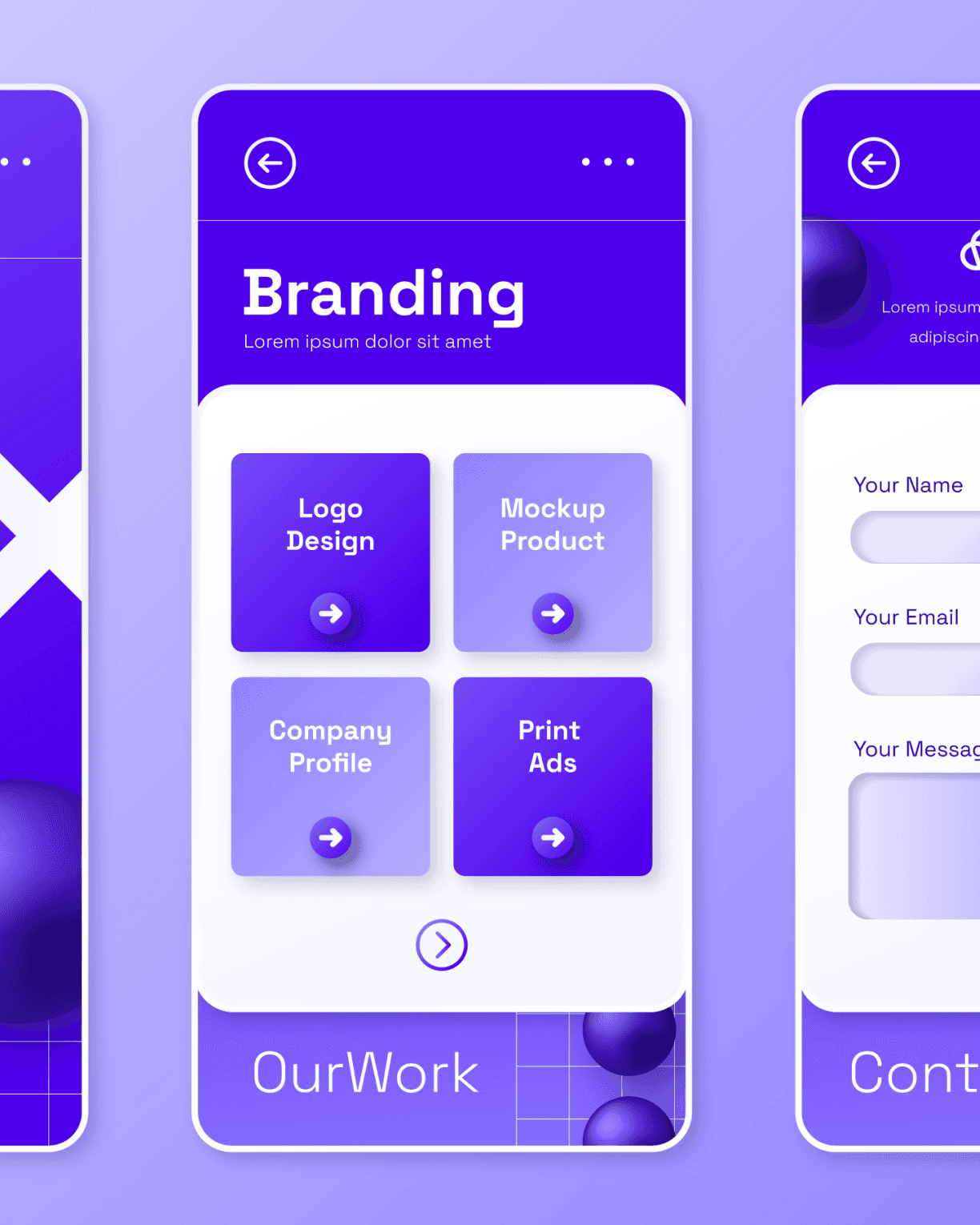 App Layout & Navigation Design