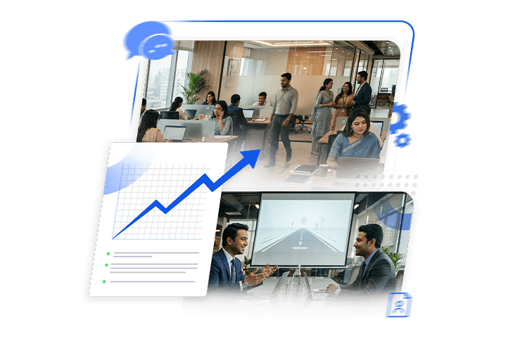 Digital product hero visual