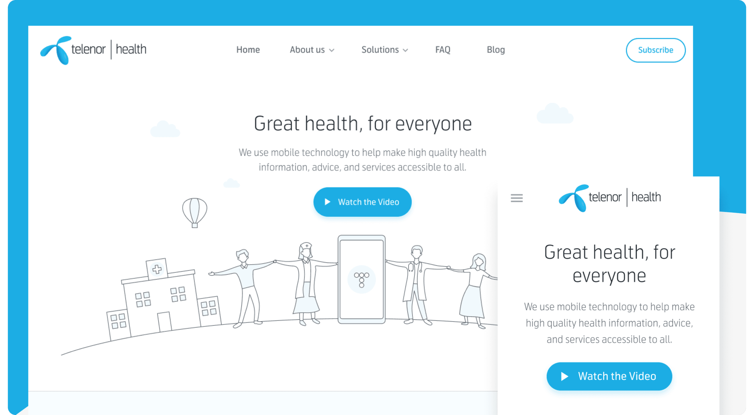 UI/UX Design for Telenor Health