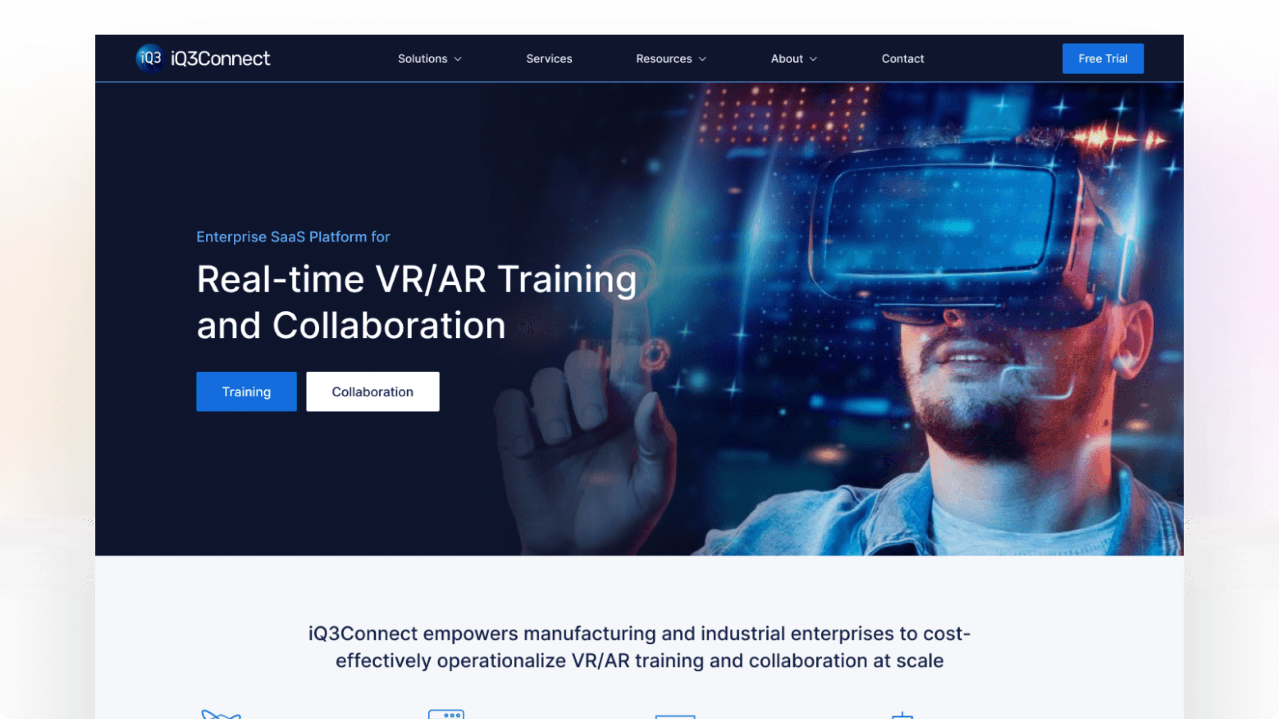 iQ3Connect's user-centric website transformation
