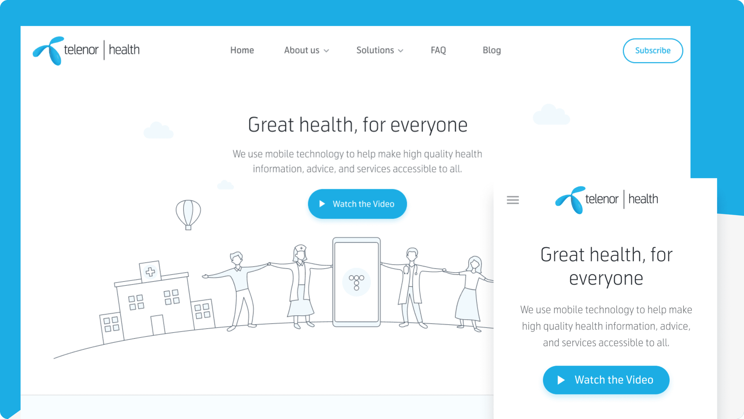 UI/UX Design for Telenor Health