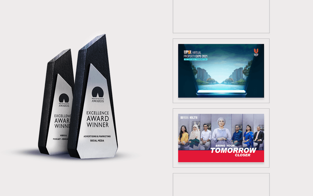 Notionhive won 2 Web Excellence Awards 2022